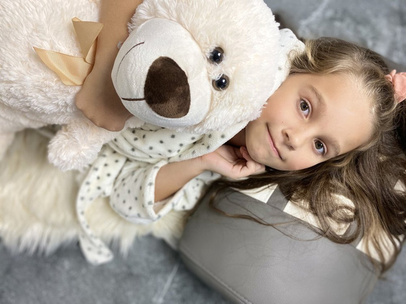 367 Melanie Forex Dětský župan - ecru