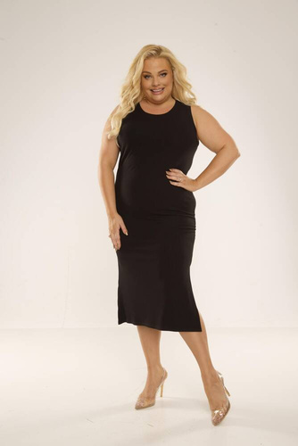 707 Freya Dámské šaty De Lafense - černé