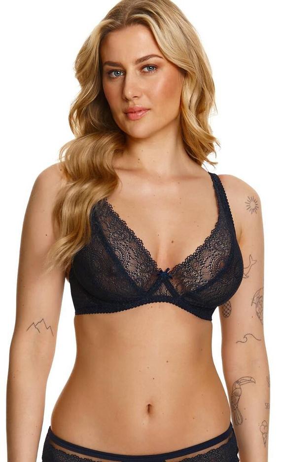 2402 Lupoline soft bralette podprsenka - tmavě modrá