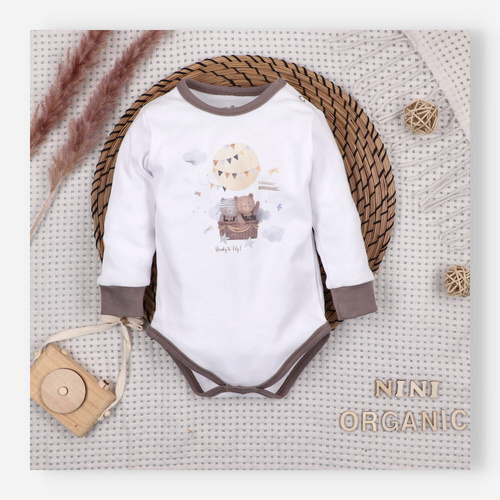 Body Nini Balloon Friends 100% organická bavlna, vyrobeno v Polsku