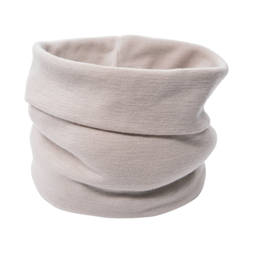 Dětský komín z merino vlny Eevi - béžový, měkký a prodyšný