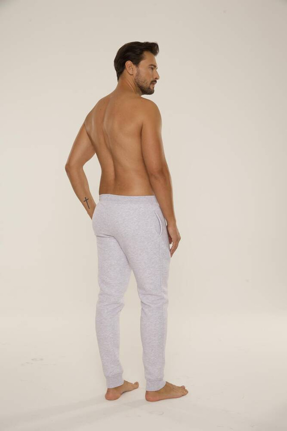 813 Indigo Pánská tepláková souprava De Lafense - světlý melír