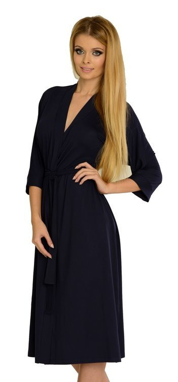 942 Visa Dlouhý župan De Lafense - tmavě modrý