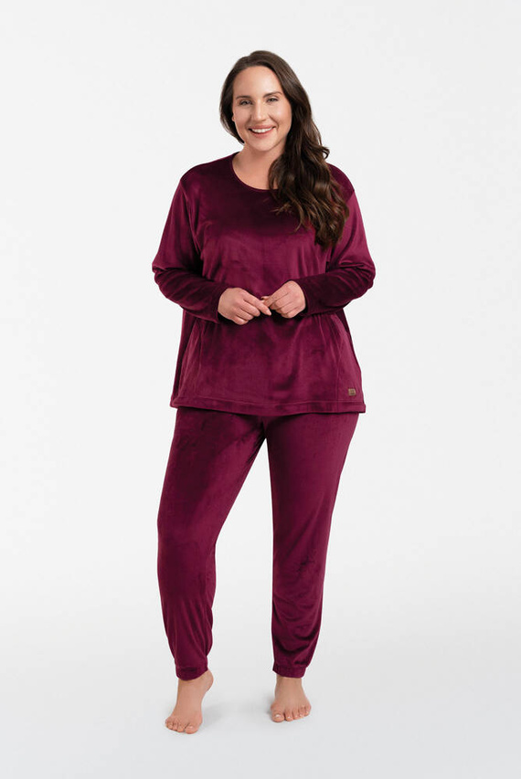 Akara Dámská souprava Italian Fashion - vínová