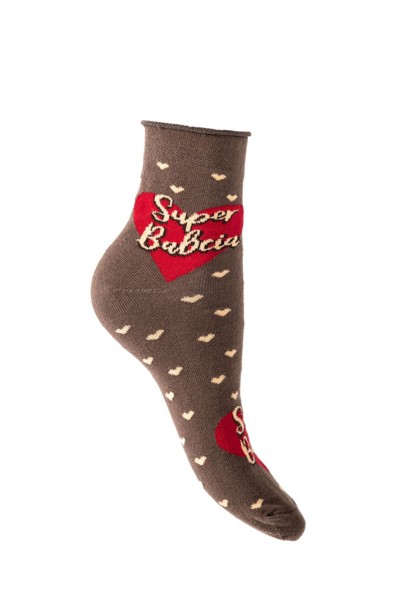K90Z Babička Ponožky nepotlačené Italská móda