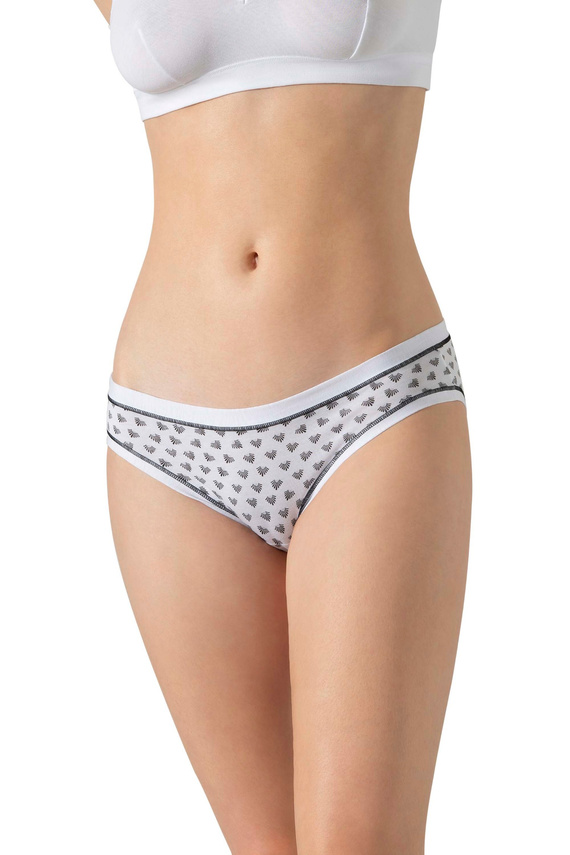 3362 MINI-2H100 Dámské bavlněné kalhotky Cotonella, mini střih, 3 balení