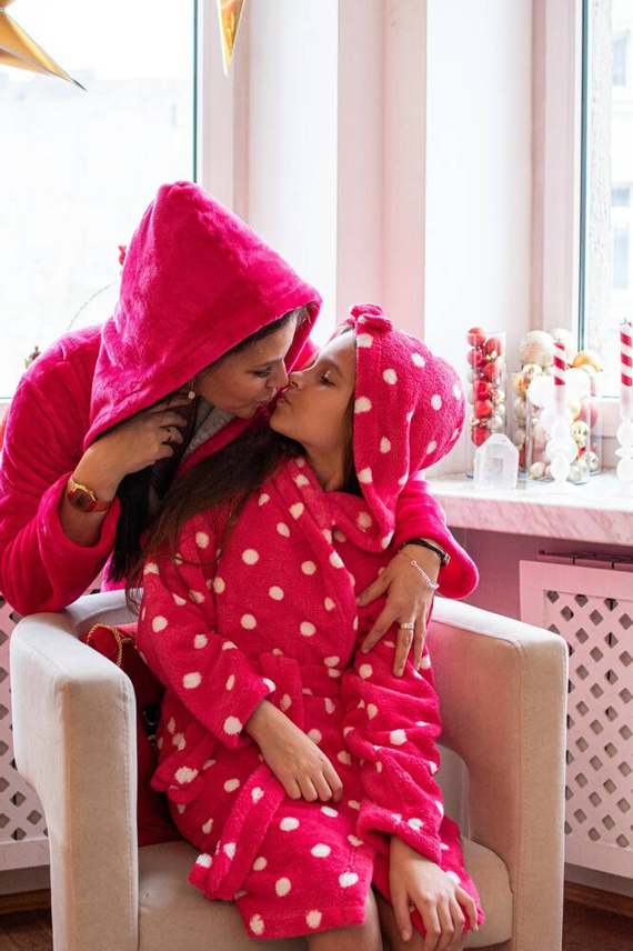 998 Motýlek Forex Dětský župan - modrý