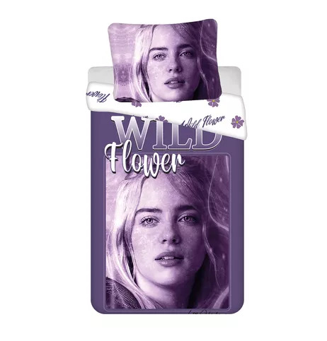 Povlečení Billie Eilish 140x200 bavlna Jerry Fabrics na zip
