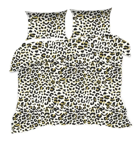 1383N Bavlněné povlečení Classic E24 Karo camouflage black beige- 100% bavlna, odolné, barevné, 2dílná sada