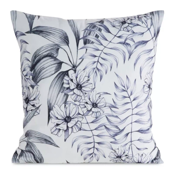 Povlak na polštář 45x45 Mink 30 Eurofirany samet květiny