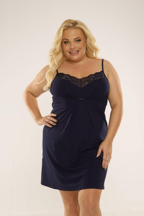 995 Noční košile Chantal - tmavě modrá