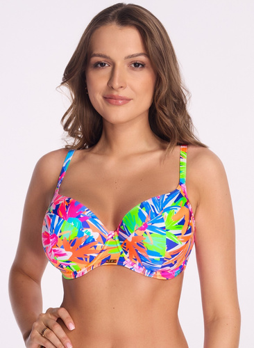Plavková podprsenka Full Cup SK 242 Tropical Splash Ava – plná podpora a tropický design