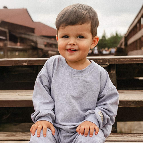 Dětské tričko s dlouhým rukávem Eevi Simply Comfy 100% bavlna