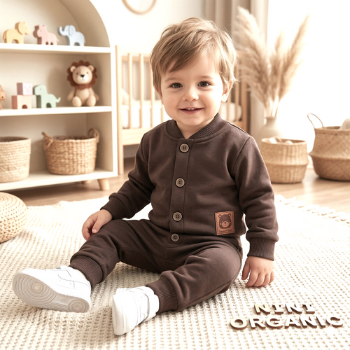 Nini Dětská Sportovní Mikina Balloon Friends 95% Organická Bavlna – Polsko