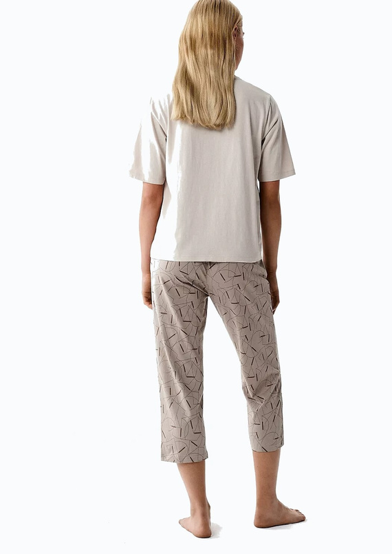 Atlantic NLP-509 dámské pyžamo 100% bavlna 3/4 kalhoty