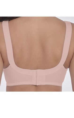 Irena 585 Viki soft bra in porcelain pink - bez kostic, krajka, široká ramínka, pohodlí a elegance