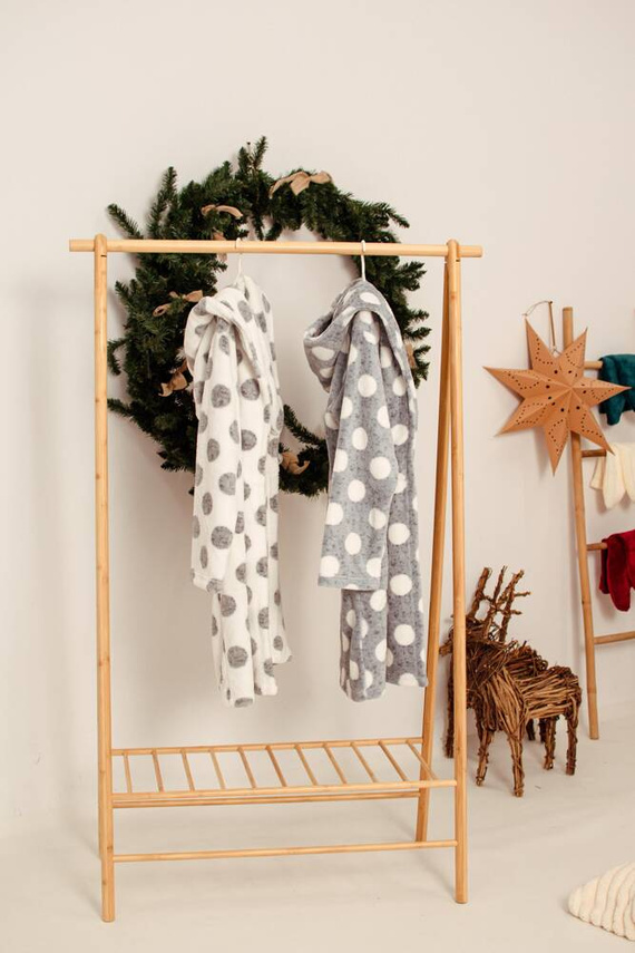 323 Dots Forex župan - šedý