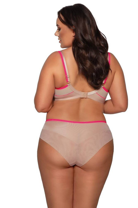 2071 Polovyztužená podprsenka Ava růžová