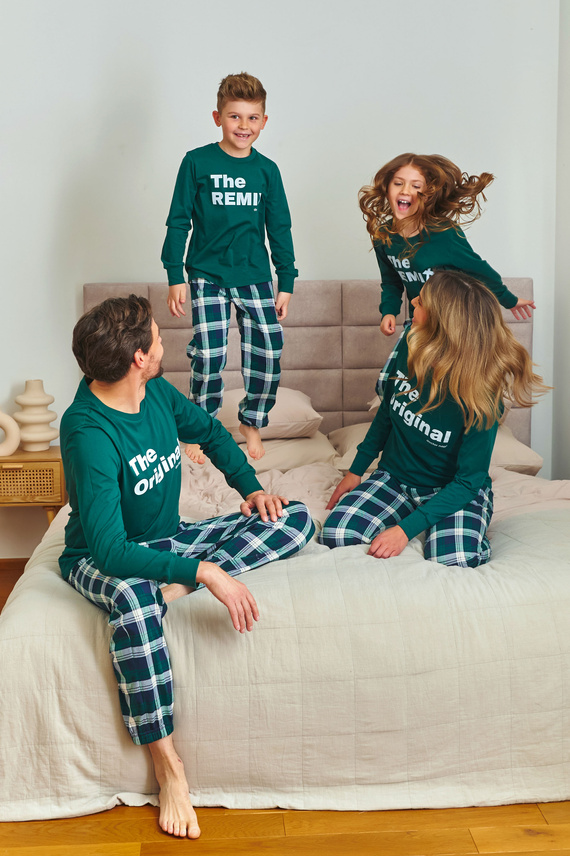 7341 Doctor Nap - pánské pyžamo "The Original" | 100% bavlna, polská výroba - smaragdová barva