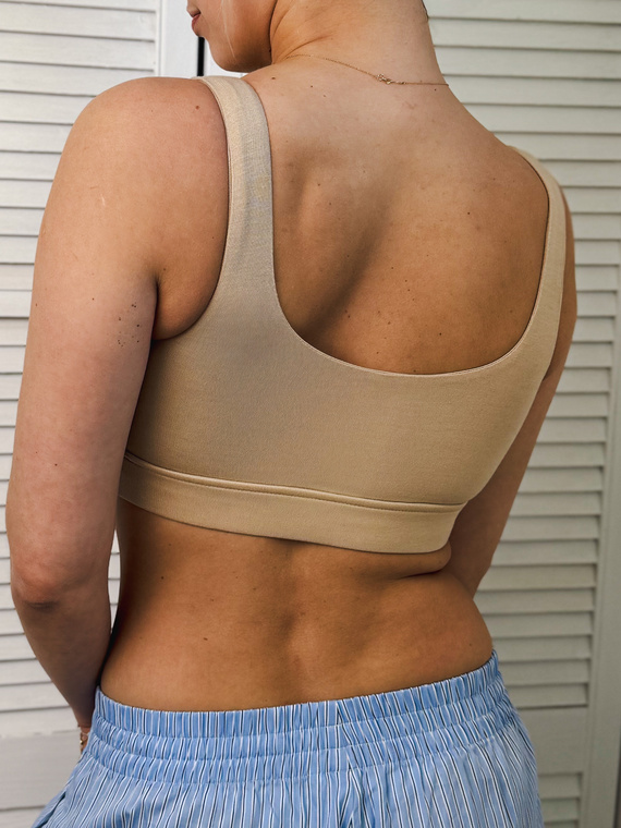 Milk&Love Mombri Klasyk nepromokavá kojicí podprsenka beige