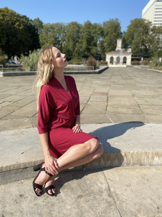 871 Visa Dámský župan Forex - bordó