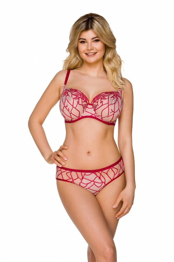 2201 Dámské kalhotky Lupoline - červené