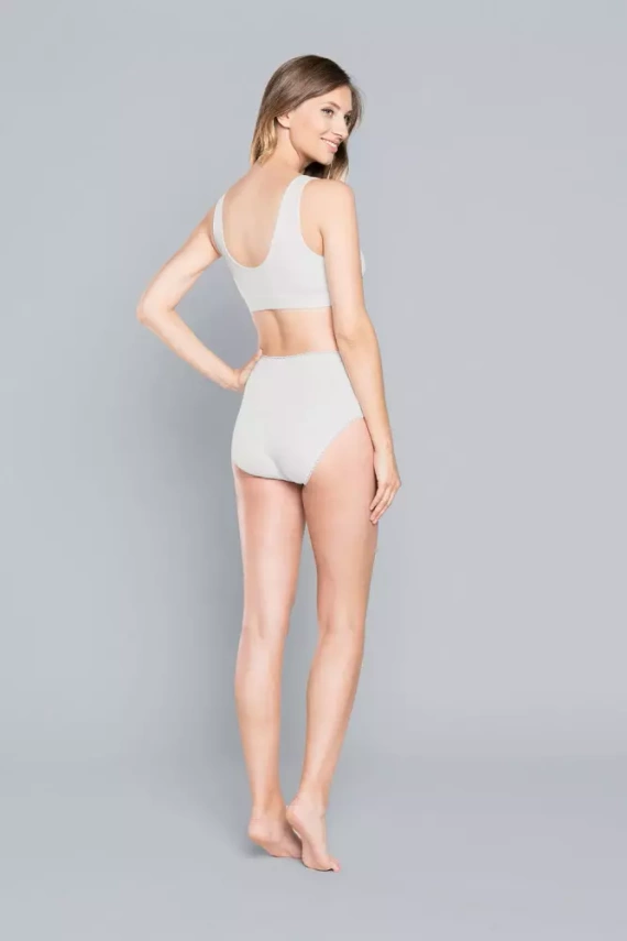 Kalhotky Mama maxi Italian Fashion - pudrově modré