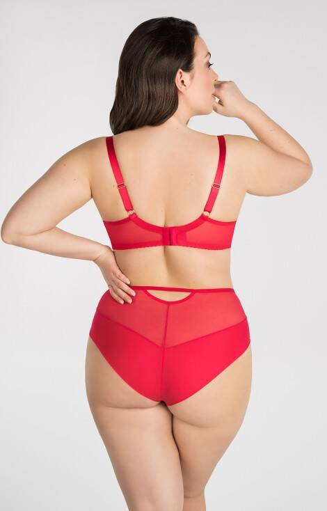 Gorsenia K 828 Crazy Heart soft bra - červená