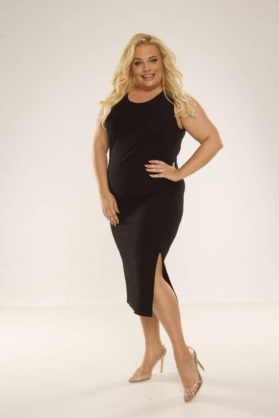 707 Freya Dámské šaty De Lafense - černé