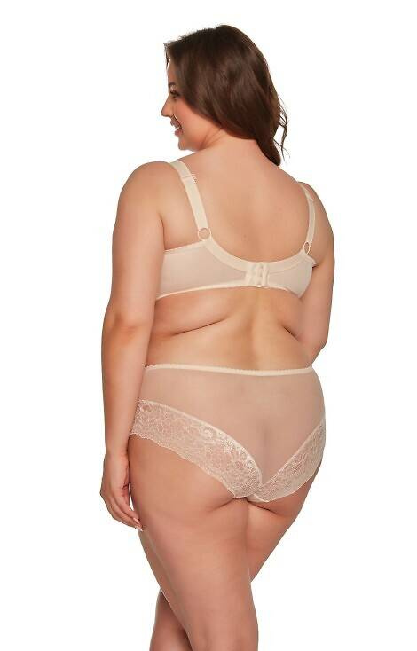 BS 1207 Hannah Maxi Gaia polovyztužená podprsenka - béžová