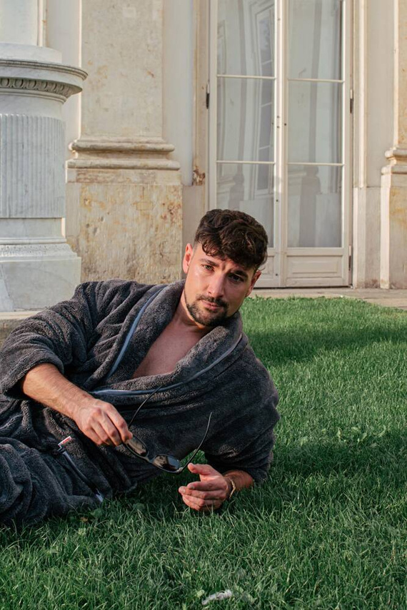 716 Rafael pánský župan De lafense - grafitový