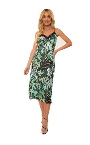 648 Lurdes Dámské tričko De Lafense - zelené