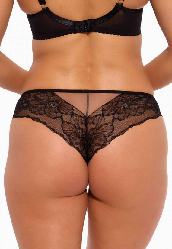 GFB 1265 Oda Dámské brazilské kalhotky Gaia black