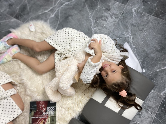 367 Melanie Forex Dětský župan - ecru