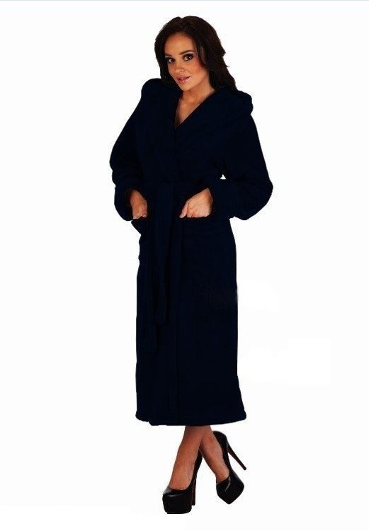 807 Dlouhý dámský župan Luna II Forex - námořnická modř