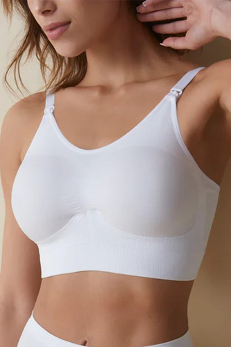 Jana Kojicí podprsenka Selene bílá - bez kostic, prodyšná