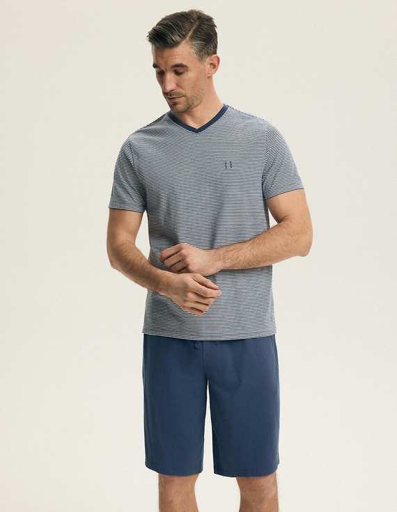 Henderson 44611 Poke pánské pyžamo bavlna krátký rukáv šortky