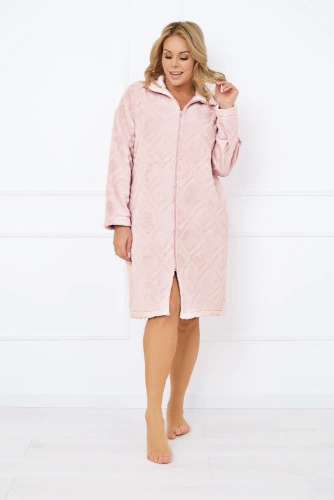 Arena Dámský župan Italian Fashion - pudrově růžový