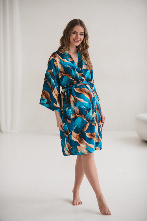 Milk&Love bambusový župan pro těhotné Marmaid 100% viskóza