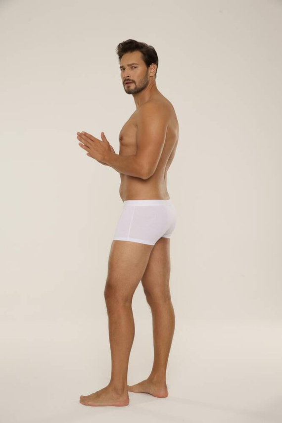 588 Fabrizio Pánské boxerky De Lafense - bílé