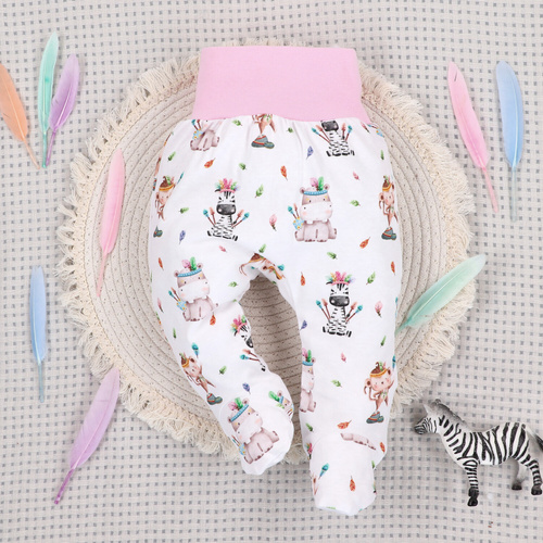 ABN-5542 Dětský polospánek z organické bavlny Nini Happy Animals - pohodlí, bezpečnost, šetrný k životnímu prostředí