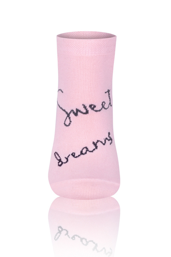 S140S Dreams Foot ponožky Italian Fashion - lososová/světlá melanž