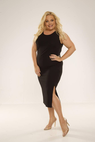 707 Freya Dámské šaty De Lafense - černé