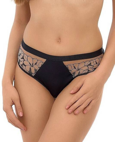 2512 Dámské kalhotky Lupoline - černé béžové