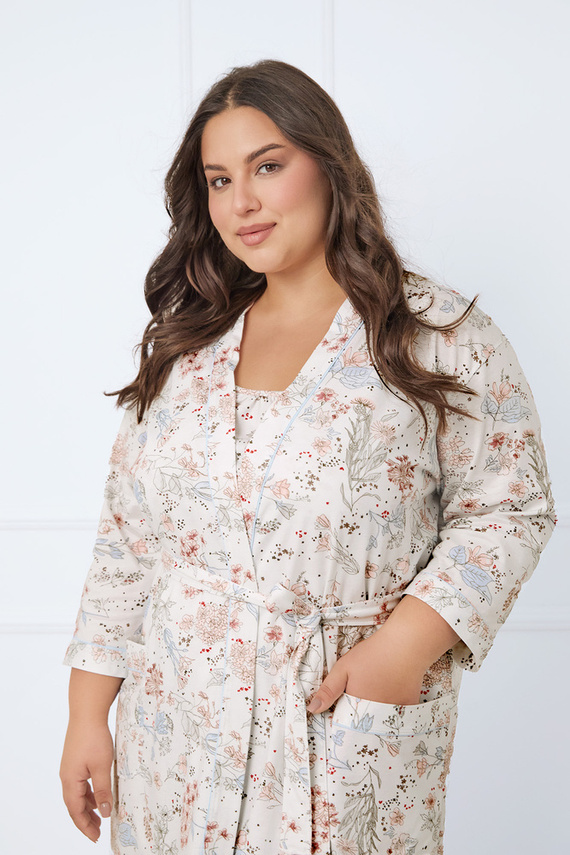 Solita Dámský župan Italian Fashion - potisk