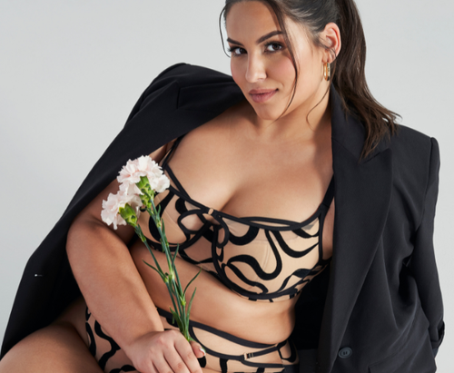 2125 Měkká podprsenka Ava - béžová