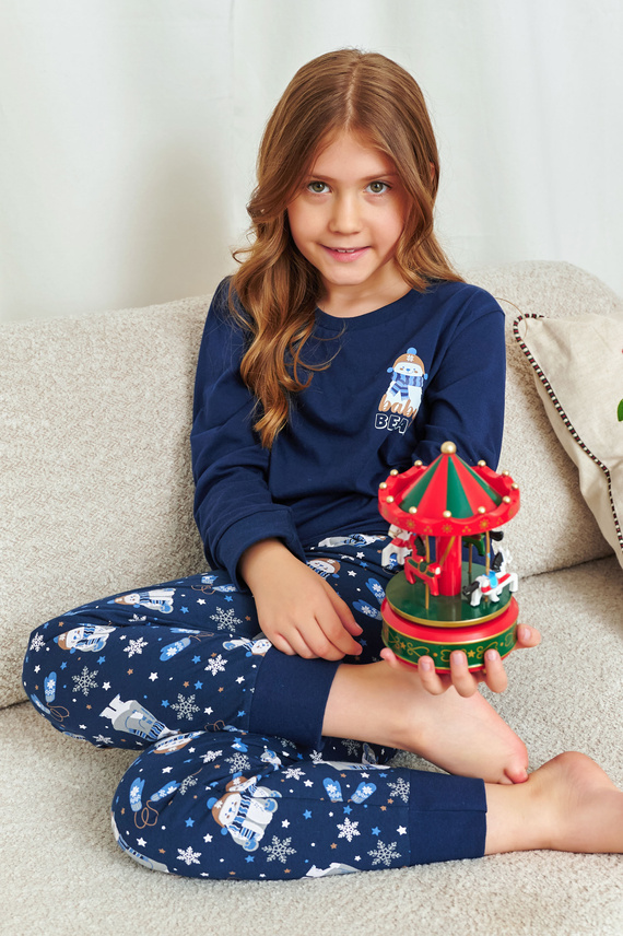 7339 Dětské pyžamo Doctor Nap Cozy Bear - 100% bavlna, unisex