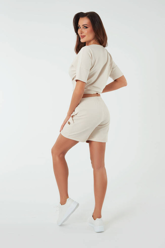 Dámské krátké šortky Madri Italian Fashion - béžové