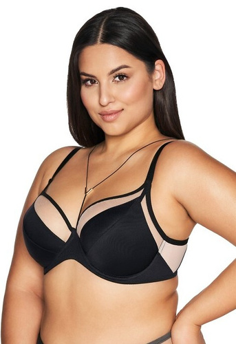 2136 Měkká podprsenka Ava - černá