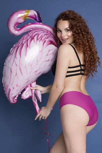 Simple Panty Figi damskie Julimex czerwony